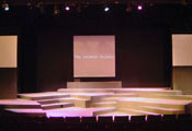 Flat stage