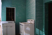 Inside the kitchen